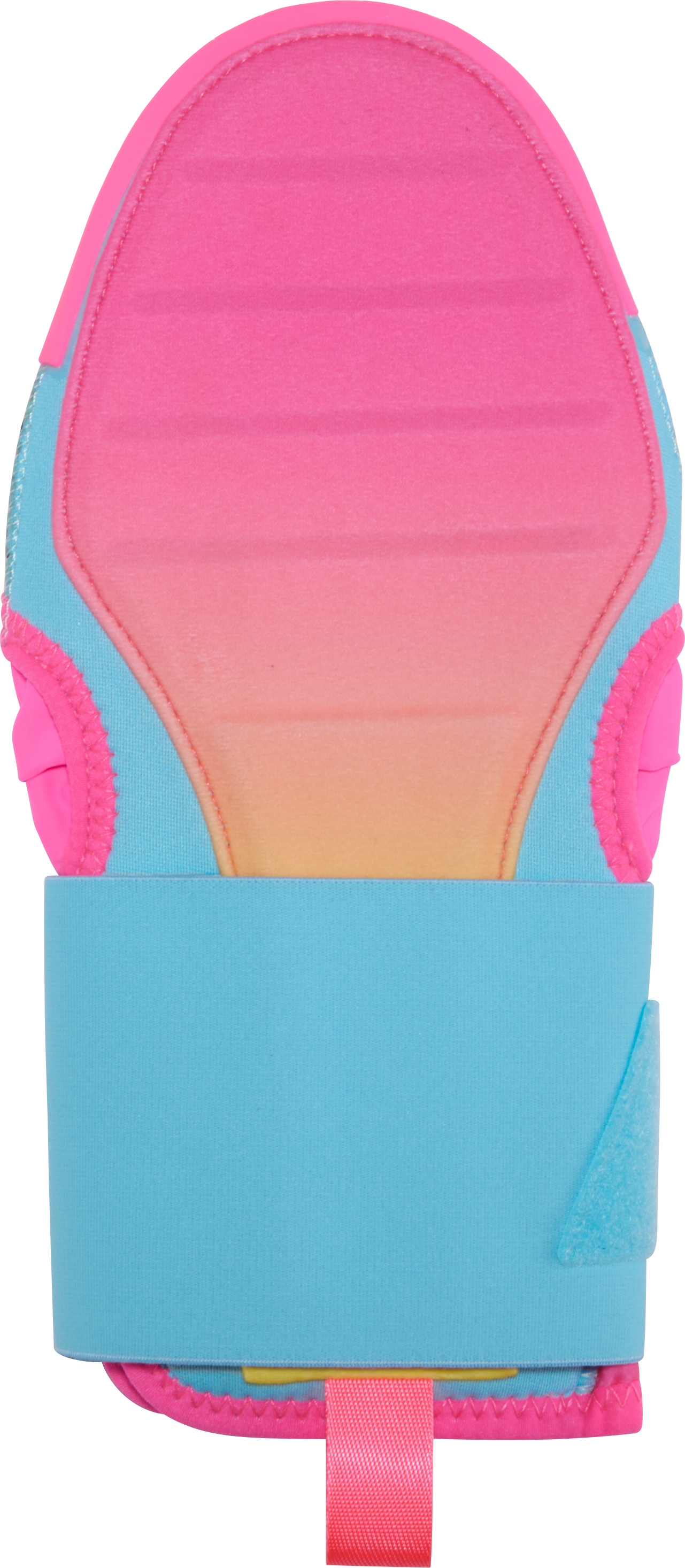 easton-spring-break-baseball-sliding-mitt-esldmitt-boombox-pink-blue-gradient-sliding-mitt-back-view