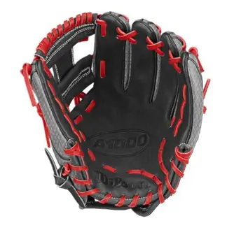 wilson-a1000-firebird-wbg24601rt115-black-gray-red-11-5-inch-dp15-baseball-glove-palm