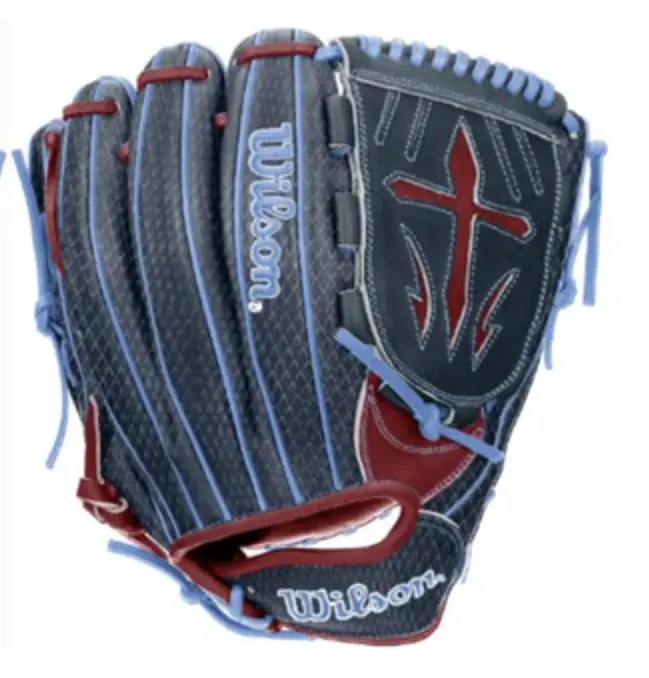 wilson-a1000-geno-wbg266001rt12-red-charcoal-grey-carolina-blue-12-inch-b23-baseball-glove-back