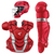 Easton-Gametime-GMETMEKITI-Intermediate-Catchers-Box-Set-Helmet-Chest-Protector-Leg-Guards-Red-Front-View