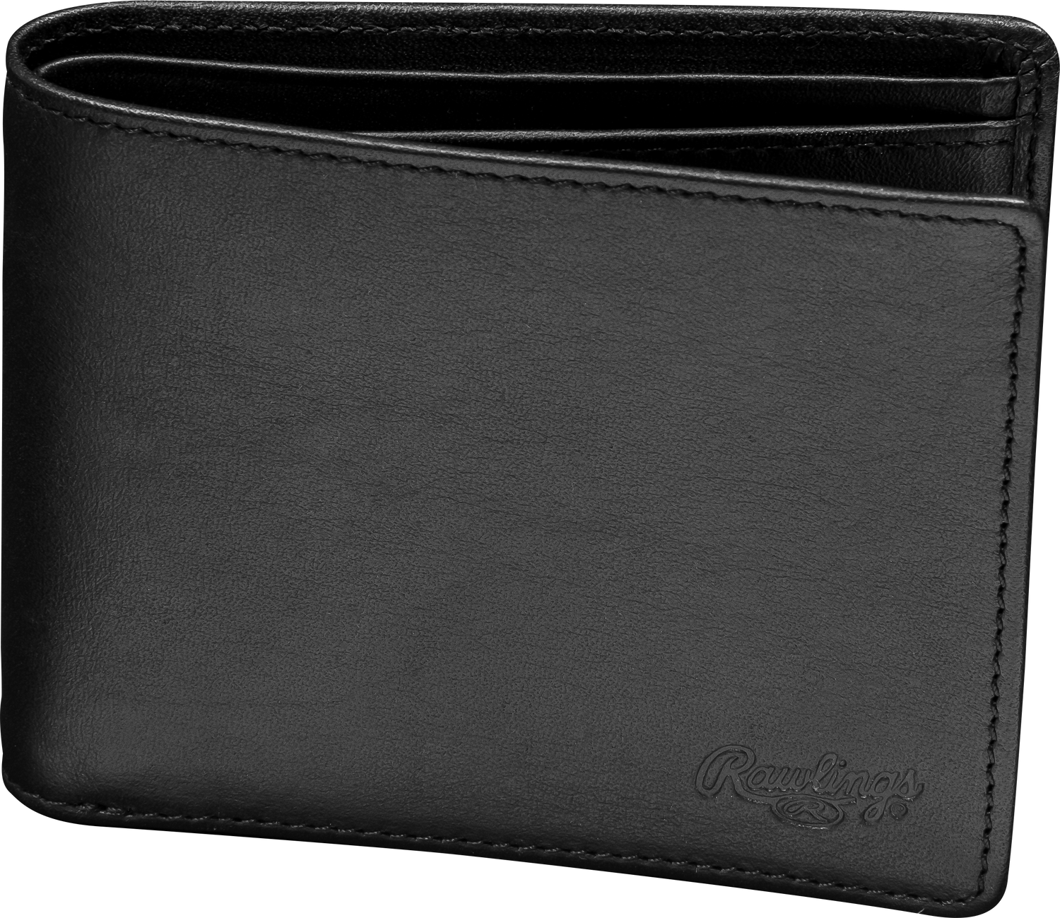 Rawlings-Heart-of-the-Hide-HOHWBL-Black-Leather-Bifold-Wallet