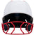 Champro-HXE-Two-Tone-Matte-Medium-Softball-Helmet-Facemask-HXEFPM2-Scarlet-Front-View