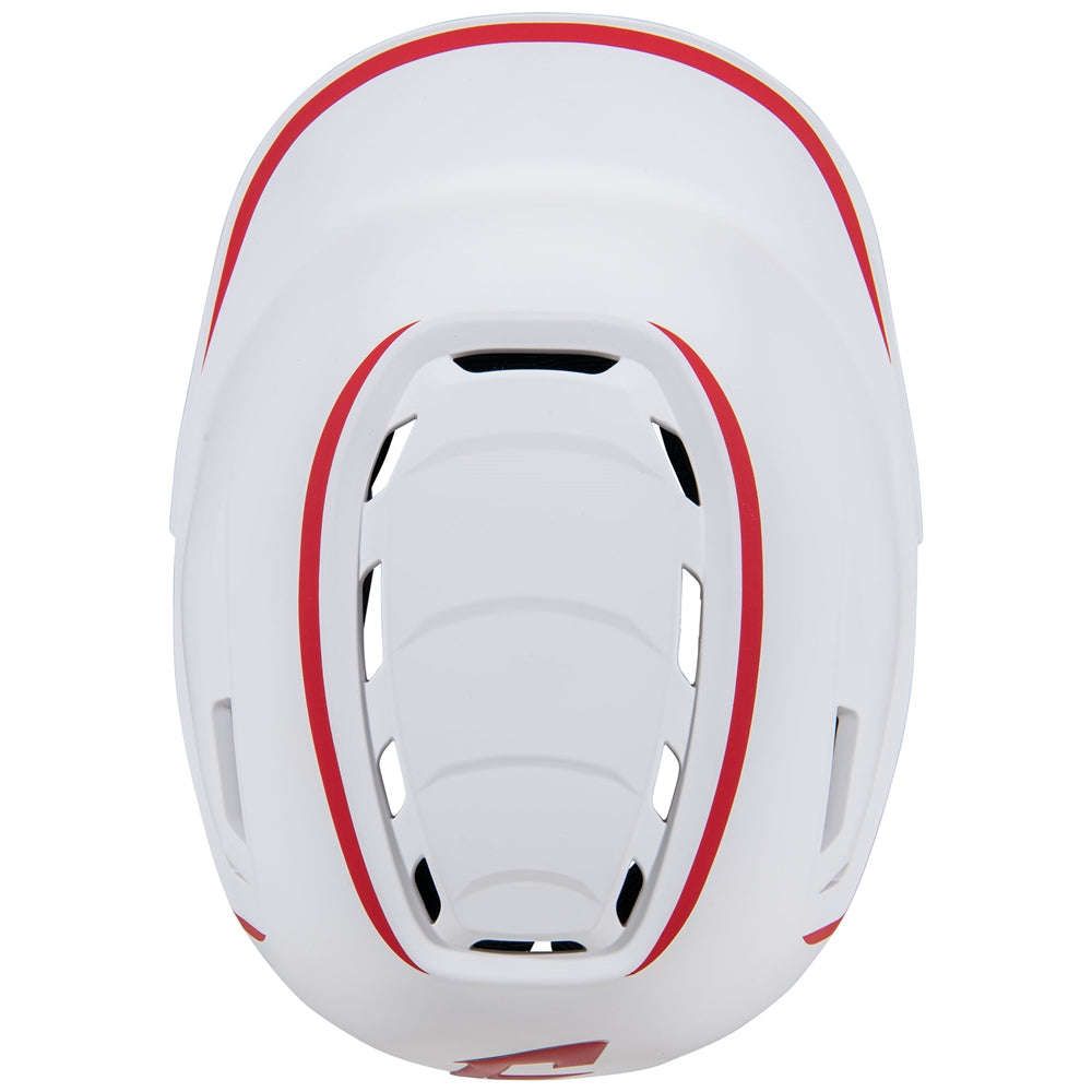 Champro-HXE-Two-Tone-Matte-Medium-Softball-Helmet-Facemask-HXEFPM2-Scarlet-Front-View
