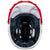 Champro-HXE-Two-Tone-Matte-Medium-Softball-Helmet-Facemask-HXEFPM2-Scarlet-Front-View