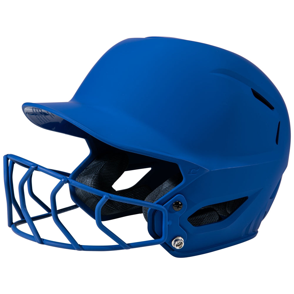 Champro HXE Hxefpm Matte Softball Helmet w/Facemask