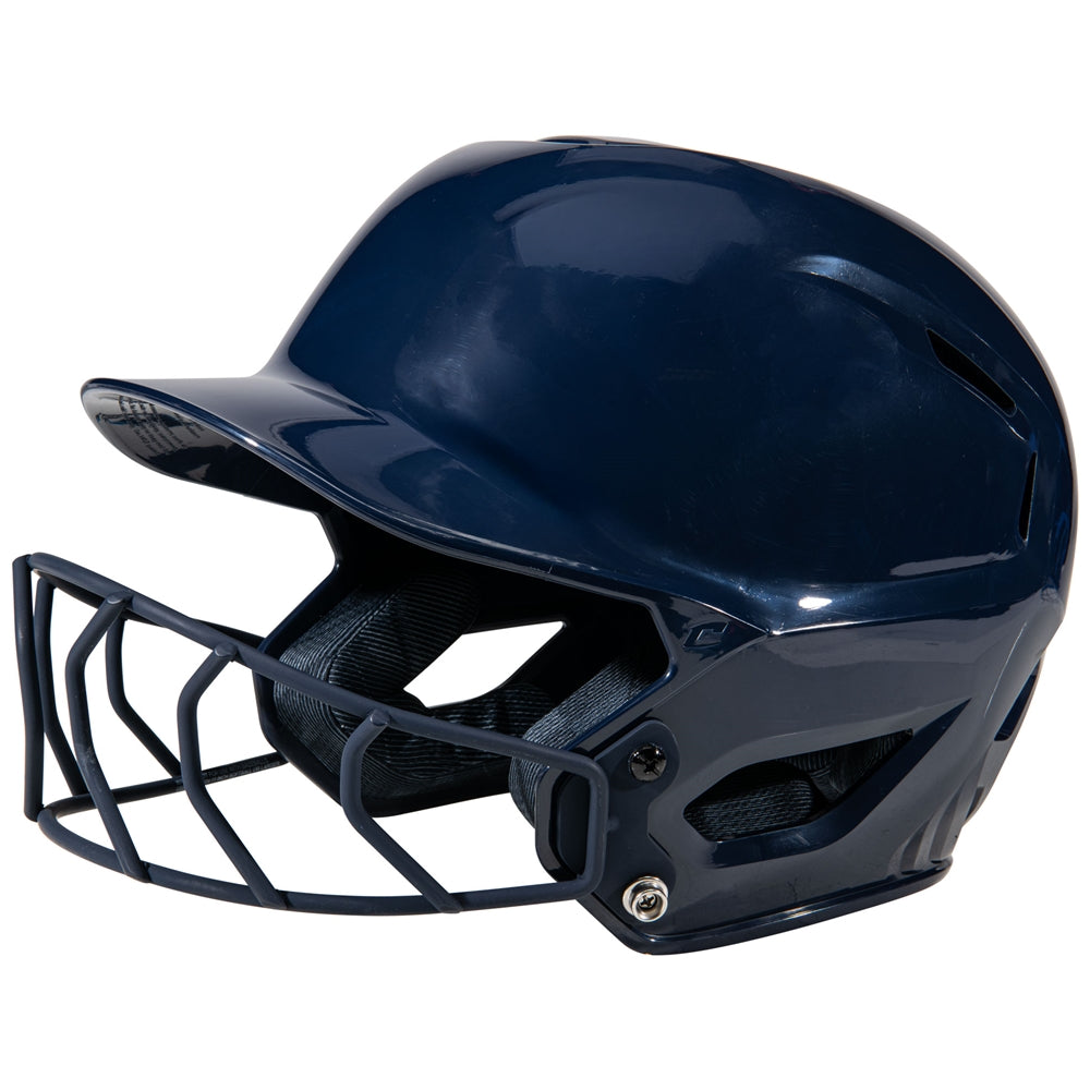 Champro-HXE-Starter-Large-Softball-Helmet-Facemask-HXEFPS-Navy-Front-View