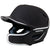 Champro-HXE-Matte-Large-Baseball-Helmet-Jaw-Guard-HXEM2JG-Black-Front-View