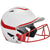 Champro-HX-Rise-Pro-Fastpitch-Junior-Batting-Helmet-Facemask-HXFPG2-White-Scarlet-Front-View
