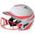 Champro-HX-Rise-Legend-Fastpitch-Senior-Batting-Helmet-Facemask-HXFPM2-Coral-Orange-Front-View
