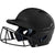 Champro-HX-Rookie-Fastpitch-Junior-Batting-Helmet-Facemask-HXFPU-Black-Front-View