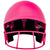 Champro-HX-Rookie-Fastpitch-Senior-Batting-Helmet-Facemask-HXFPU-Optic-Pink-Front-View