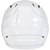 Champro-HX-Rookie-Fastpitch-T-Ball-Batting-Helmet-Facemask-HXFPU-White-Front-View