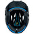 Champro-HX-Rookie-Fastpitch-Junior-Batting-Helmet-Facemask-HXFPU-Black-Front-View