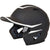 Champro-HX-Legend-Matte-Junior-Baseball-Helmet-HXM2-Black-White-Front-View