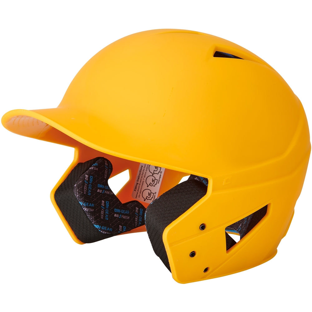 Champro-HX-Gamer-Baseball-Senior-Batting-Helmet-HXM-Gold-Front-View