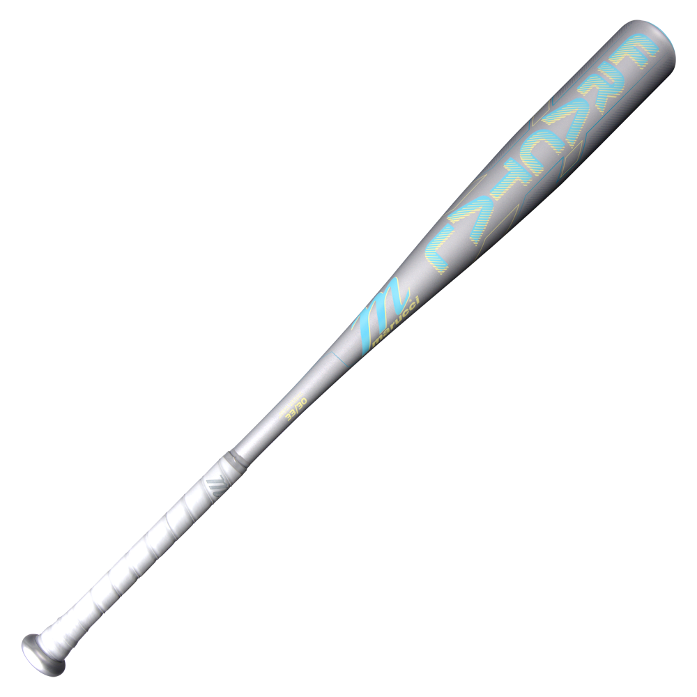 marucci-mcbfr2-gray-blue-bbcor-baseball-bat-one-piece-alloy