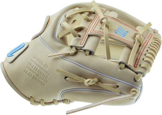 2025 Marucci Cypress 11 1/2" Infielder's Baseball Glove MFG3CY43A2 with premium Japanese-tanned leather and M Type fit system for superior comfort and durability.