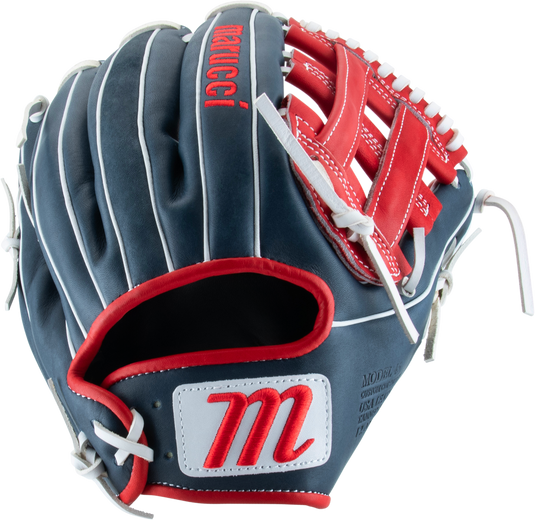 2025 Marucci Cypress 12" Infielder/Pitcher Baseball Glove MFG3CY45A3 with premium Japanese-tanned leather and M Type fit system for superior comfort and versatility.