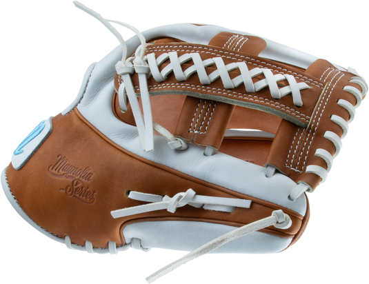 2025 Marucci Acadia 12" 45A5 Fastpitch Softball Glove MFG3AC45A5FPCM with full-grain leather and M Type fit system for maximum comfort and control.