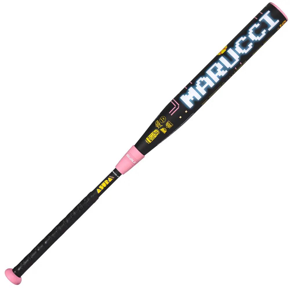 2027-marucci-mfpasr10pm-asura-rise-pac-man-minus-10-fastpitch-softball-bat-limited-edition-pink-black-composite-side