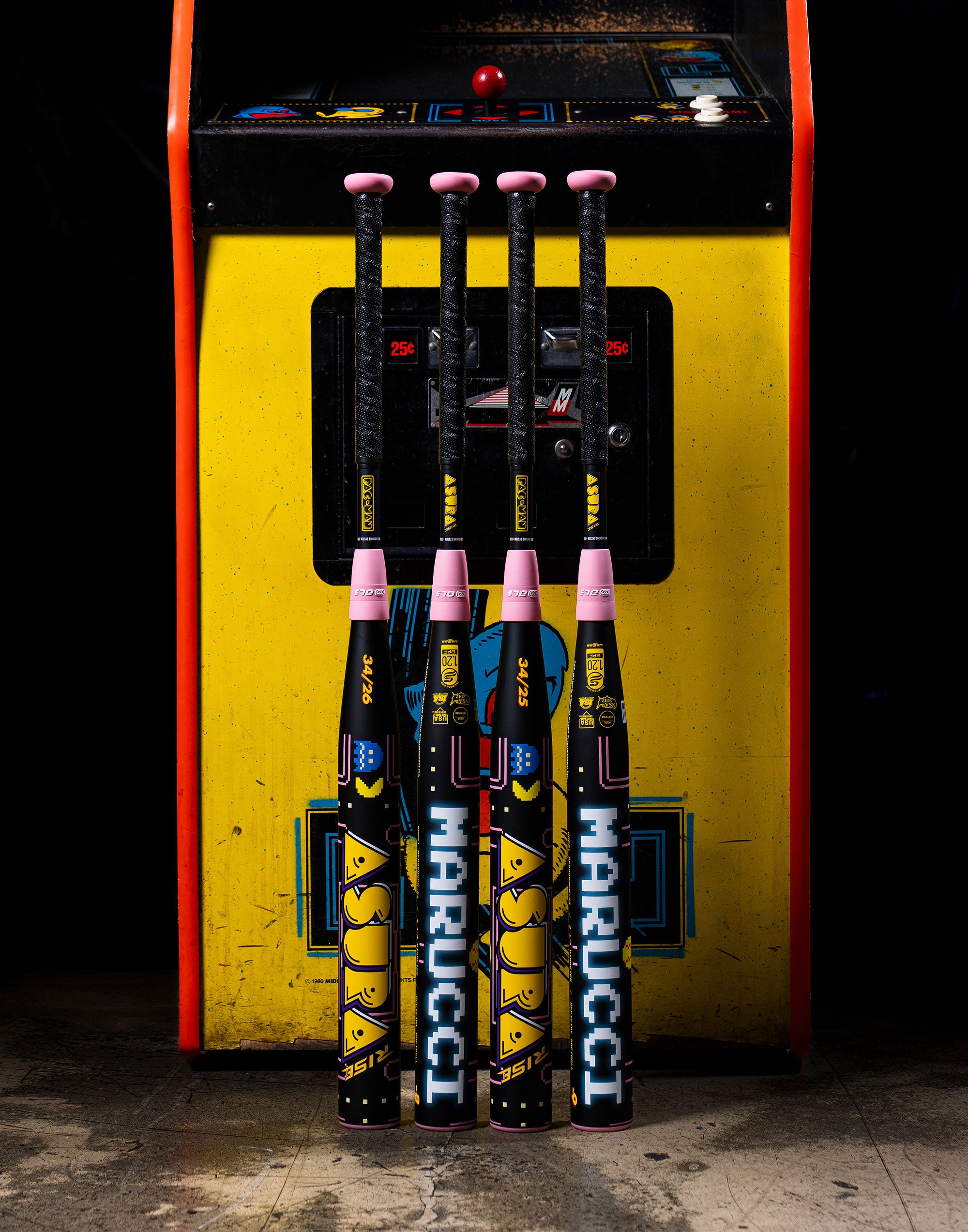 2027 Marucci ASURA RISE PAC-MAN -11 Fastpitch Softball Bat