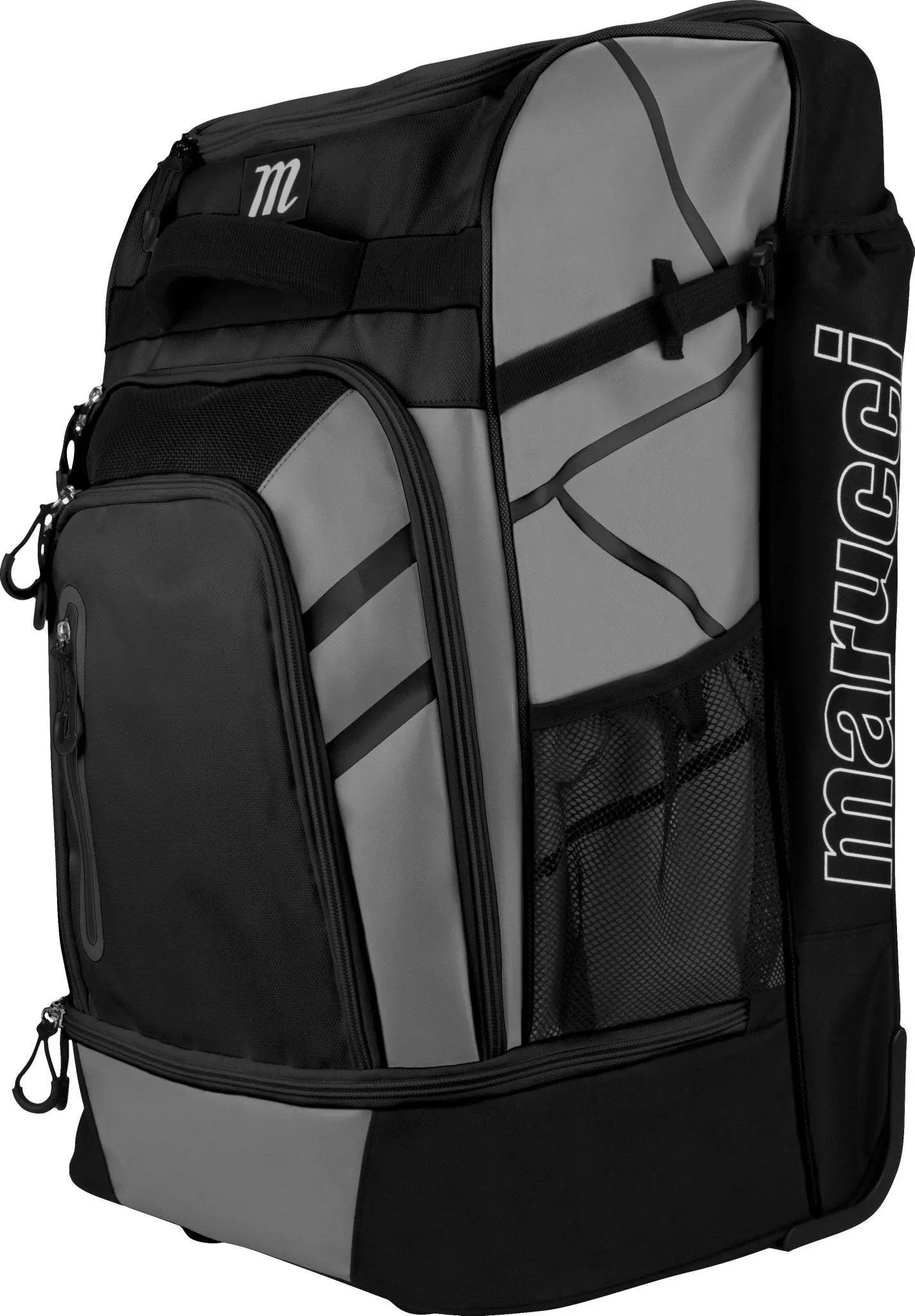 mbc gear Marucci Convoy Wheeled Bag Baseball Black