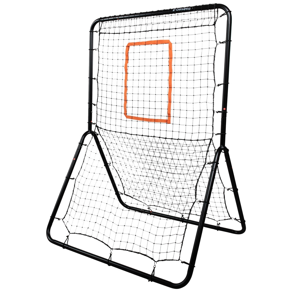 Champro-Heavy-Duty-Pitch-Back-Screen-NB10-Strike-Zone-Baseball-Softball-Training-Front-View