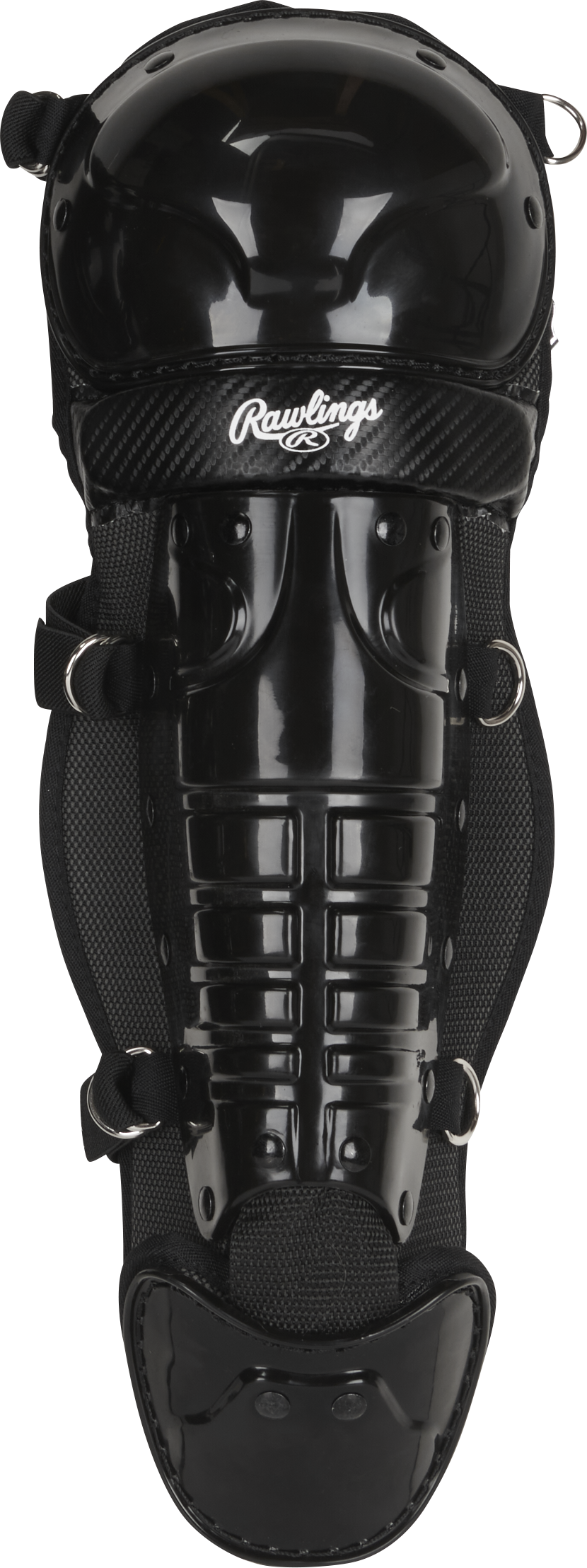 Rawlings-Players-Series-2.0-P2CSJR-Junior-Catchers-Set-Helmet-Chest-Protector-Leg-Guards-Black-Front-View
