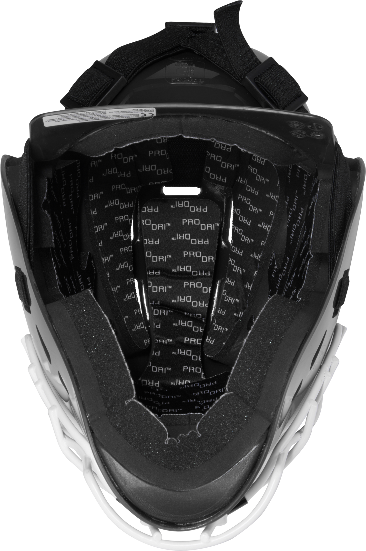 Rawlings-Players-3-Series-PLYCS3Y-Youth-Catchers-Set-Helmet-Chest-Protector-Leg-Guards-Black-White-Front-View
