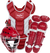 Rawlings-Players-3-Series-PLYCS3J-Junior-Catchers-Set-Helmet-Chest-Protector-Leg-Guards-Scarlet-White-Front-View