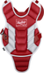 Rawlings-Players-3-Series-PLYCS3T-T-Ball-Catchers-Set-Helmet-Chest-Protector-Leg-Guards-Scarlet-White-Front-View