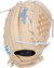 Rawlings-Heart-of-the-Hide-PRO125SB-3C-12-5-Inch-Camel-White-Basket-Web-Fastpitch-Softball-Glove-Front-Back-View