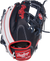 Rawlings-Heart-of-the-Hide-PROR204U-2N-11-5-Inch-Navy-White-Red-ContoUR-Infield-Baseball-Glove-Front-Back-View