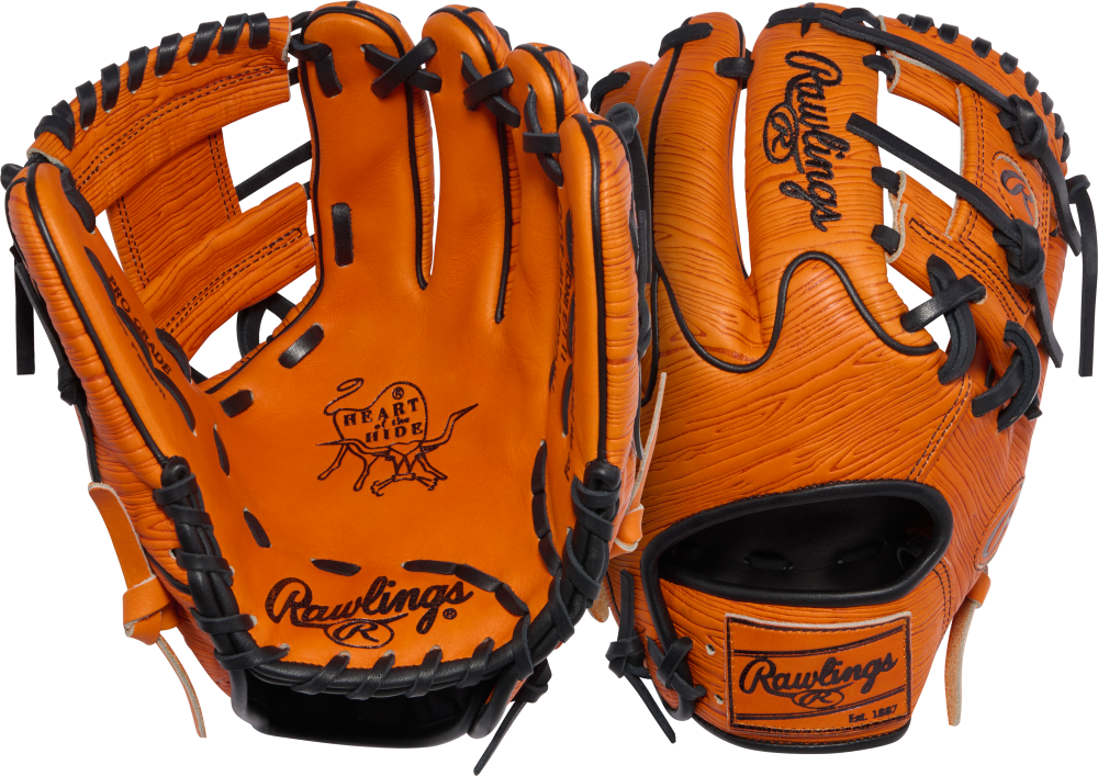 rawlings-pror204w-2oo-11-5-inch-heart-of-the-hide-baseball-glove-wood-grain-orange-pro-i-web-spc-sports