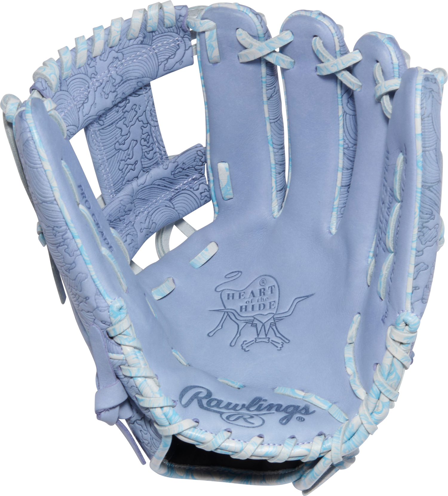 rawlings-pror2175-2pew-heart-of-the-hide-11-75-inch-infield-baseball-glove-periwinkle-limited-edition-palm