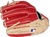 Rawlings-Heart-of-the-Hide-PROR934-2CS-11-5-Inch-Camel-Scarlet-Silver-Infield-Baseball-Glove-Front-Back-View
