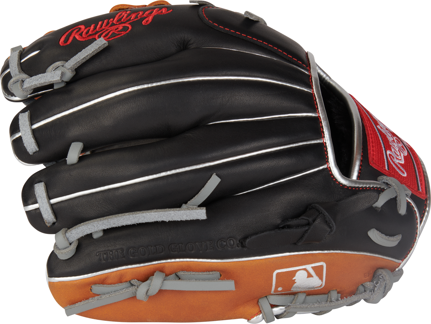 Rawlings-R9-Series-R9110U-19BT-11-Inch-Black-Tan-Gray-ContoUR-Youth-Infield-Baseball-Glove-Front-Back-View