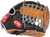 Rawlings-R9-Series-R9115U-4BT-11-5-Inch-Black-Tan-Gray-ContoUR-Youth-Infield-Baseball-Glove-Front-Back-View