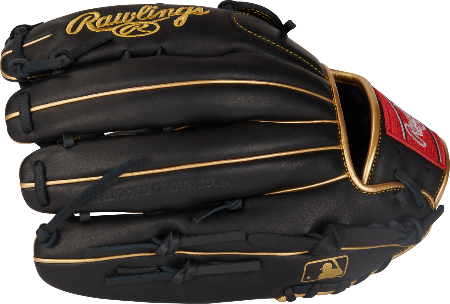 Rawlings-R9-Series-R93029-6BG-12-75-Inch-Black-Gold-Pro-H-Web-Outfield-Baseball-Glove-Front-Back-View