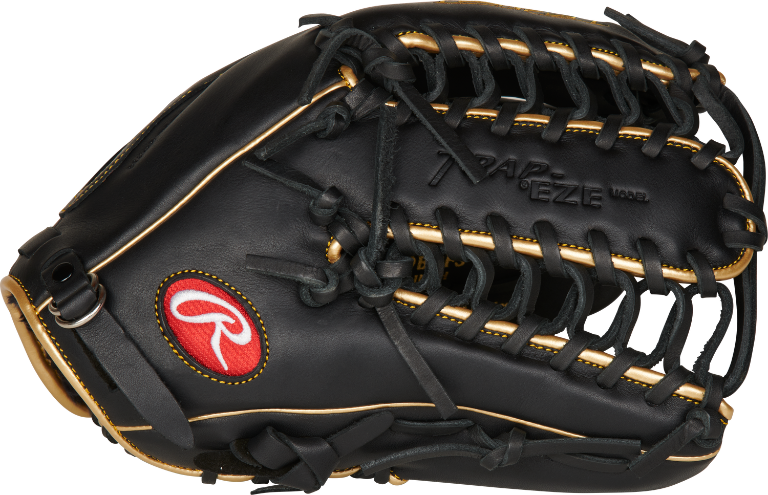 Rawlings-R9-Series-R96019BGFS-12-75-Inch-Black-Gold-Outfield-Baseball-Glove-Front-Back-View