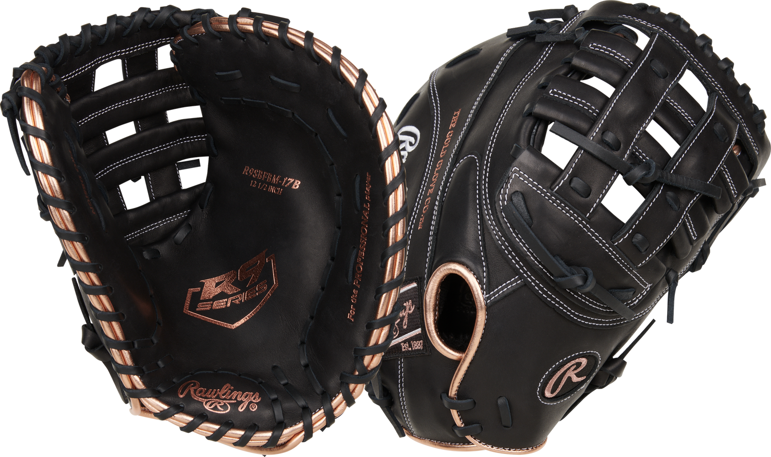 Rawlings R9 12 1/2" Softball First Base Mitt RR9SBFBM-17B -SPC SportsRR9SBFBM-17BRawlings