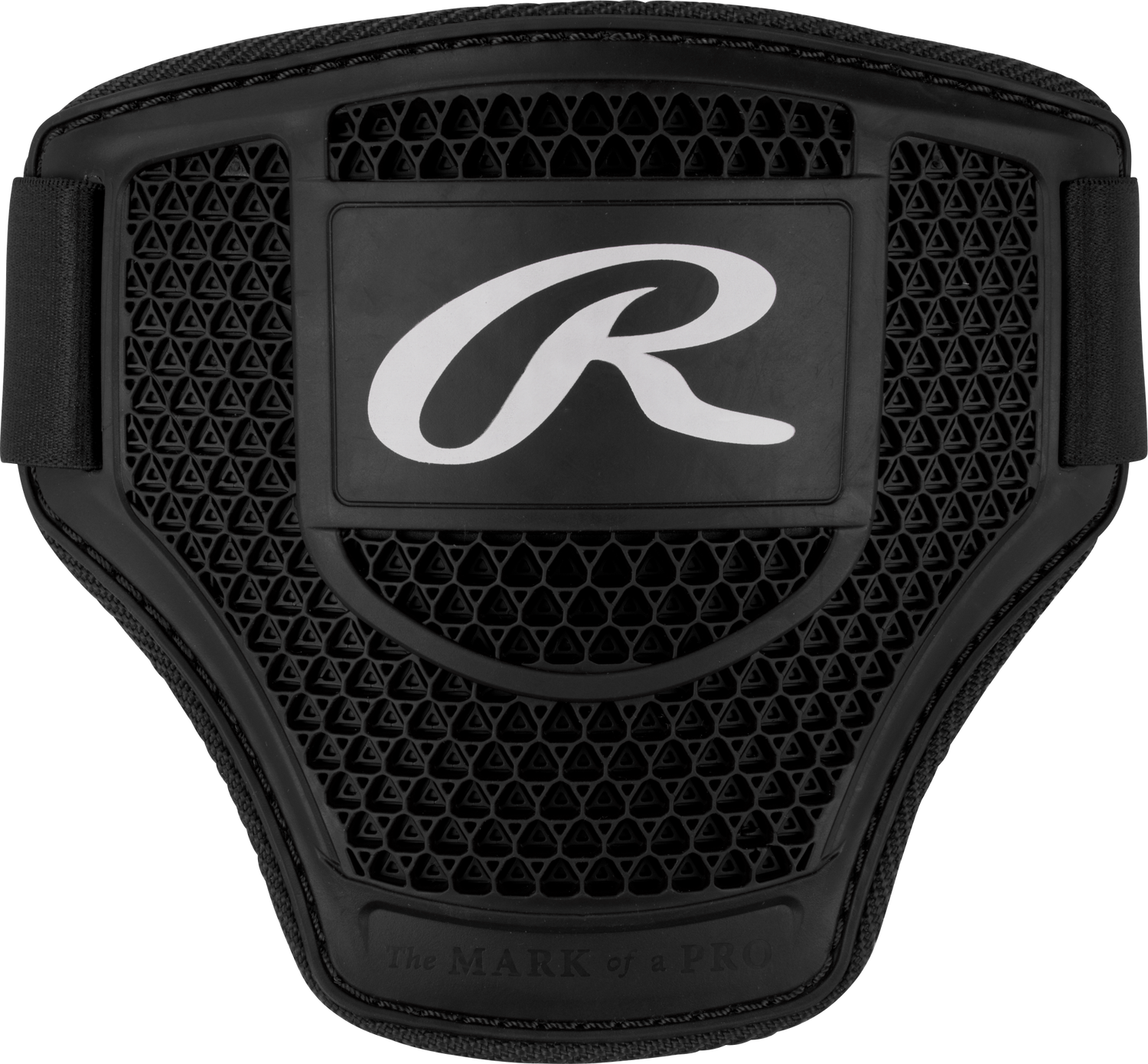 Rawlings-Large-Elbow-Guard-RELBGUARD-Black-Front-View