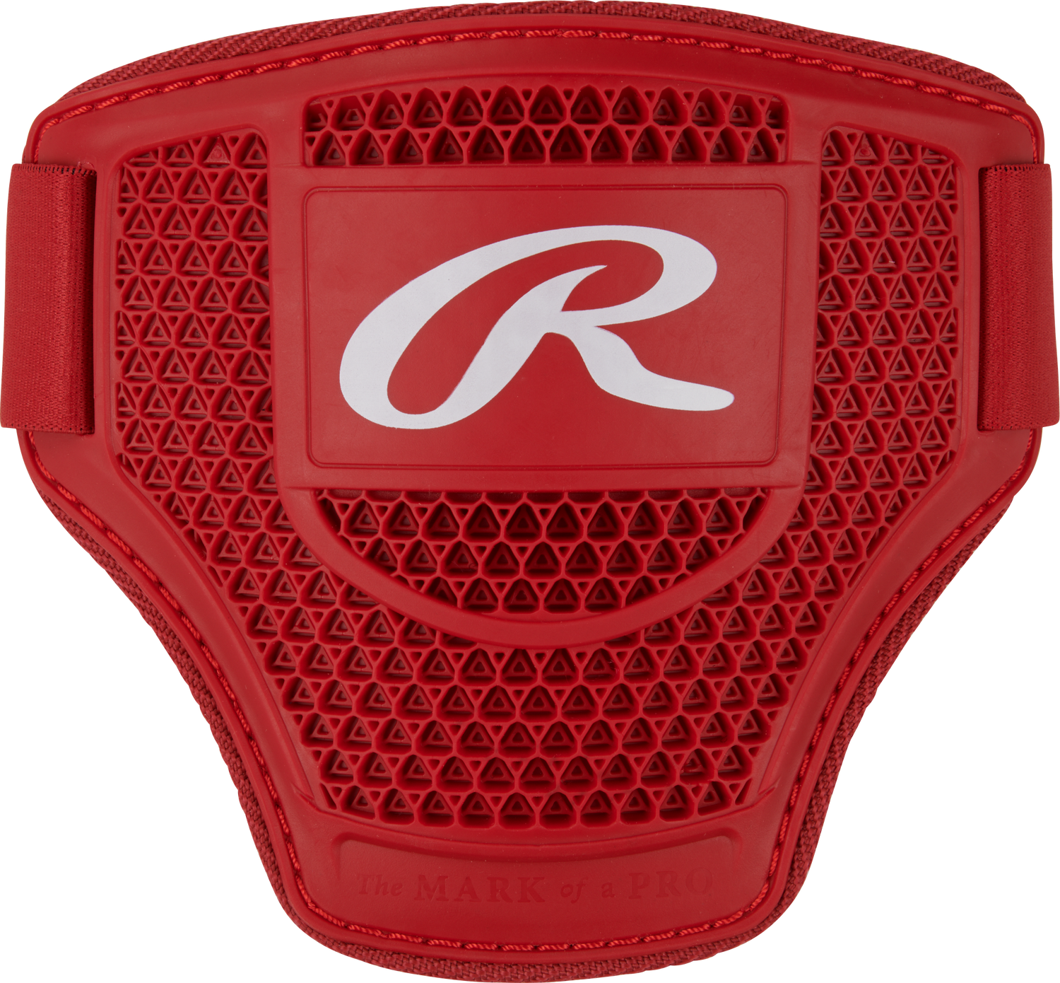 Rawlings-Large-Elbow-Guard-RELBGUARD-Scarlet-Front-View