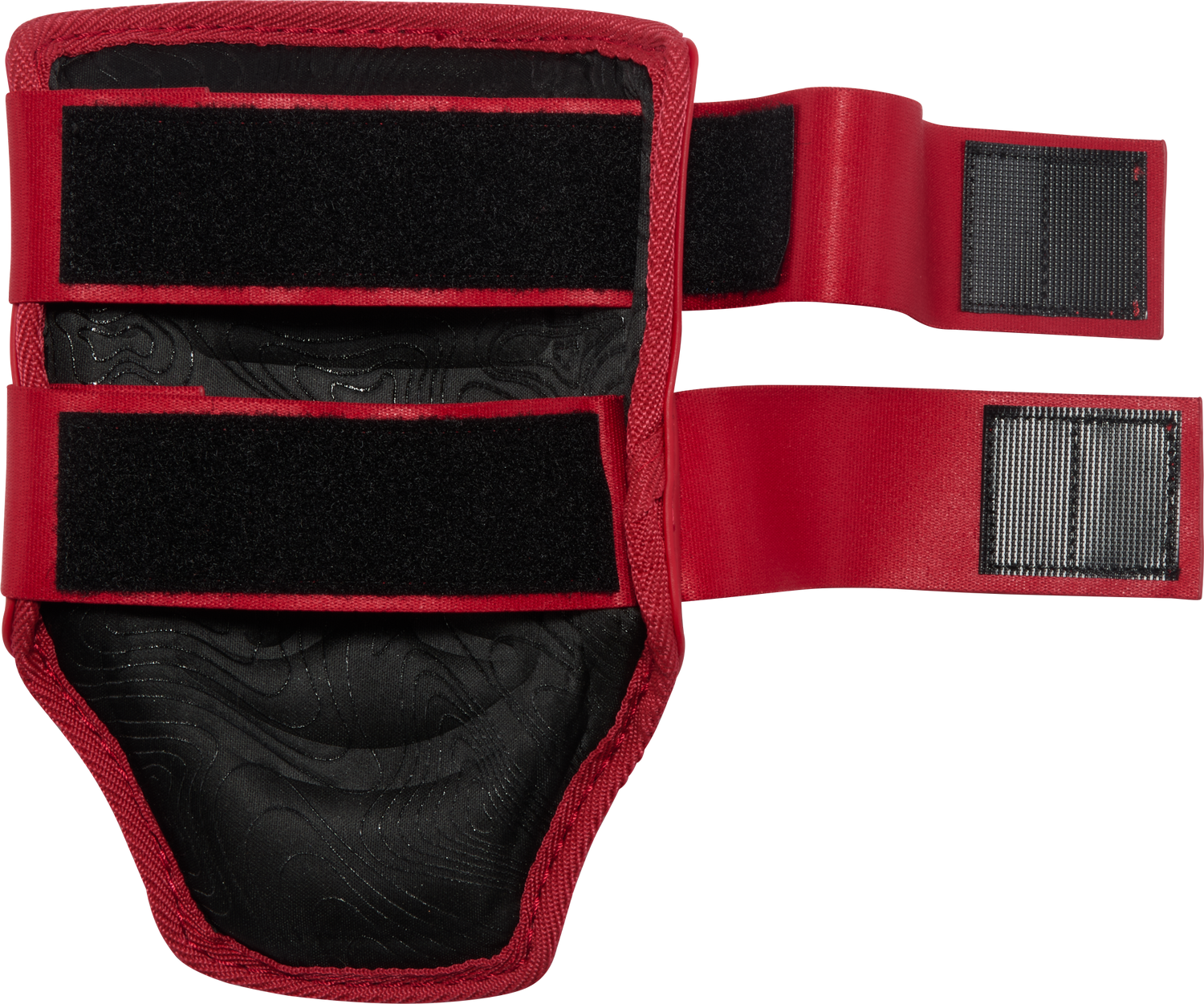 Rawlings-Large-Extended-Elbow-Guard-REXTELBGRD-Scarlet-OSFM-Front-View