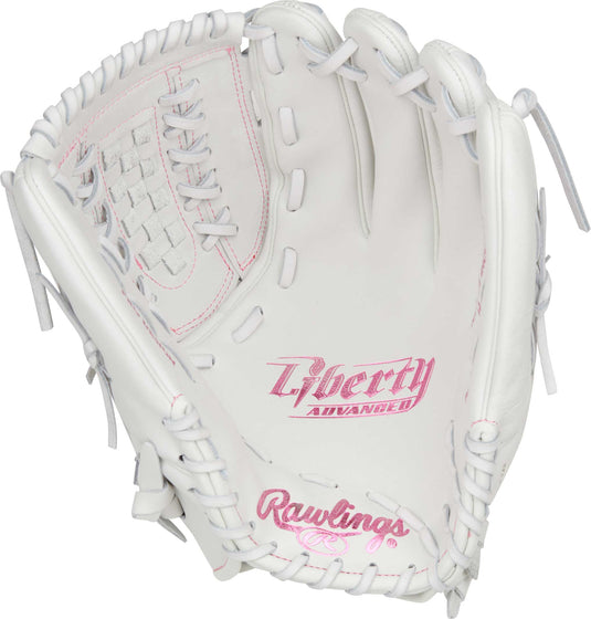 2025-Rawlings-Liberty-Advanced-12.5-inch-Colorsync-4.0-Fastpitch-Softball-Glove-RLA125SB-18WP, full-grain-leather-softball-glove, X-laced-basket-web