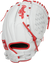 Rawlings-Liberty-Advanced-RLA125-3S-12-5-Inch-White-Scarlet-Red-Basket-Web-Fastpitch-Softball-Glove-Front-Back-View