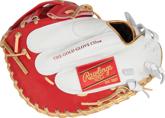 2025-Rawlings-Liberty-Advanced-34-inch-Colorsync-4.0-Fastpitch-Softball-Catcher's-Mitt-RLACM34FPWSG, full-grain-leather-catcher's-mitt, modified-H-web