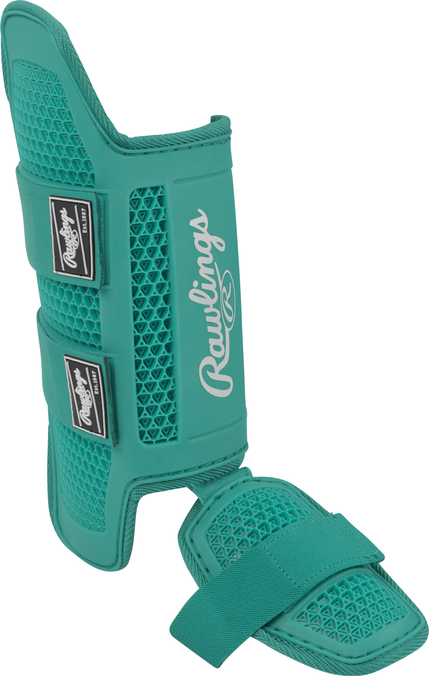 Rawlings-Small-Batters-Leg-Guard-RLEGGUARD-Mint-Front-View