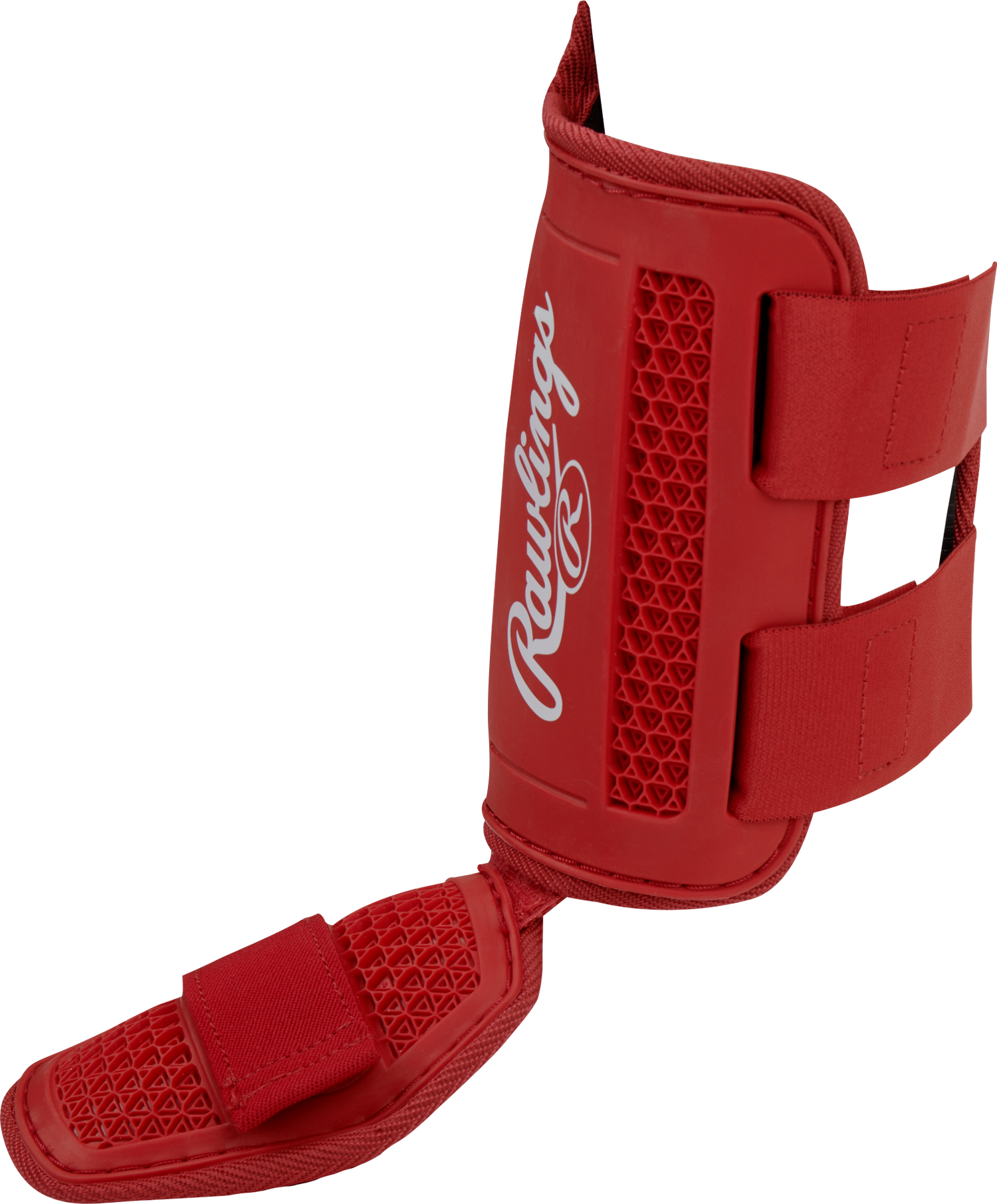Rawlings-Small-Batters-Leg-Guard-RLEGGUARD-Scarlet-Front-View