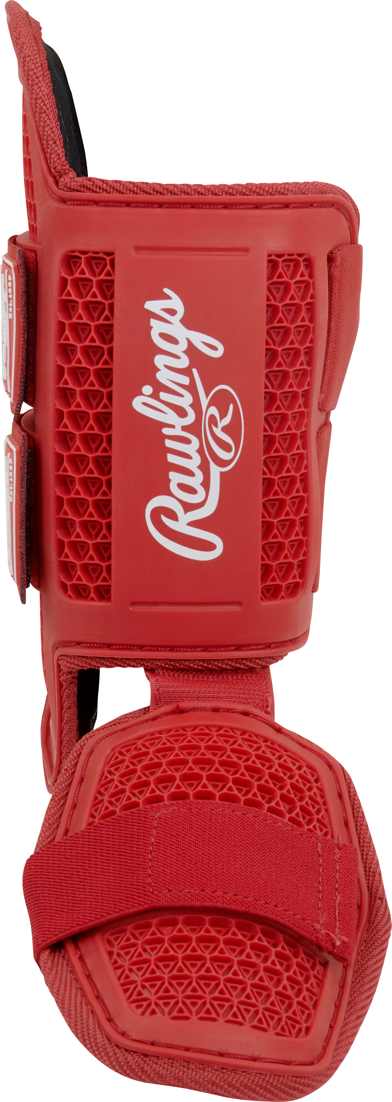 Rawlings-Small-Batters-Leg-Guard-RLEGGUARD-Scarlet-Front-View
